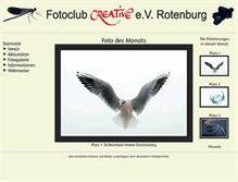 Tablet Screenshot of fotoclub-rotenburg.de